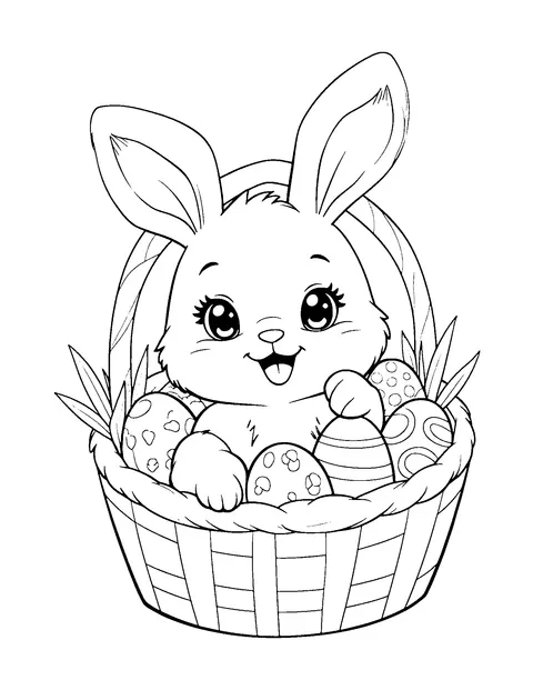 Easter coloring page (teen)