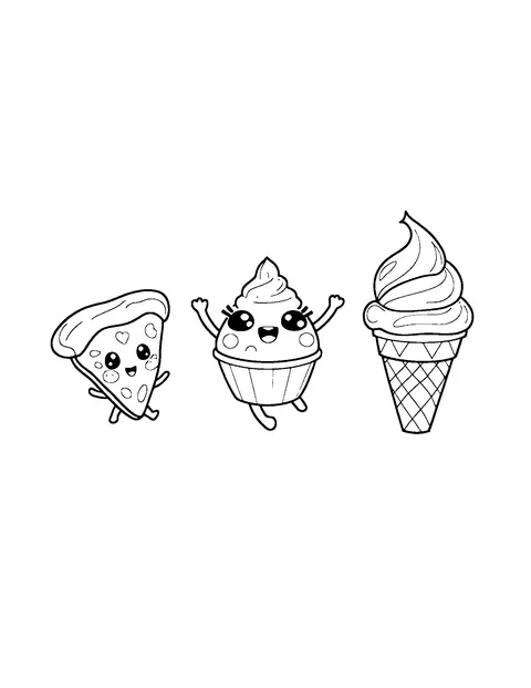 food coloring page (kids)