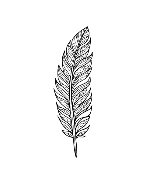 zentangle coloring page (adult)